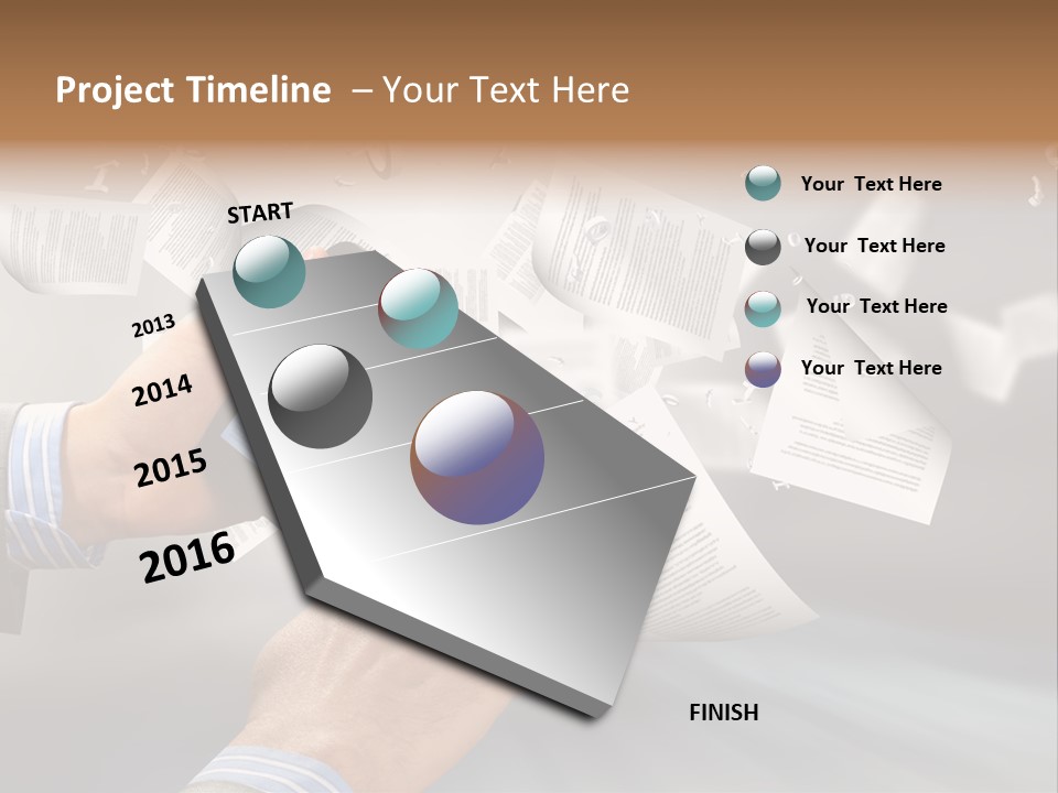 Older Sea White PowerPoint Template