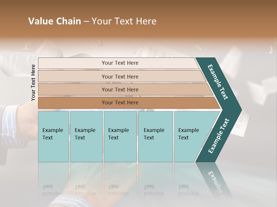 Older Sea White PowerPoint Template