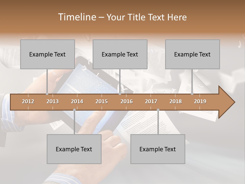 Older Sea White PowerPoint Template