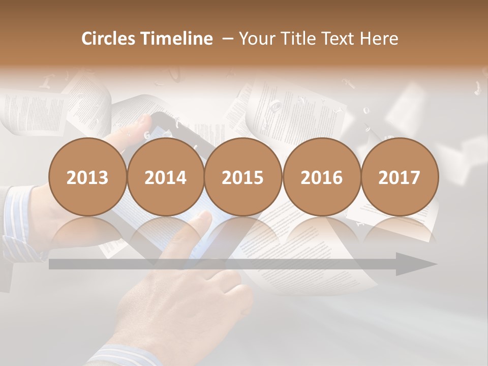 Older Sea White PowerPoint Template