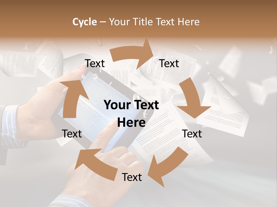 Older Sea White PowerPoint Template