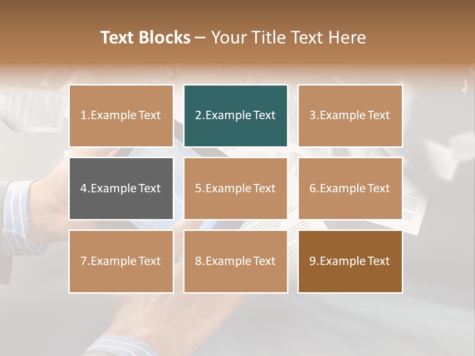 Older Sea White PowerPoint Template