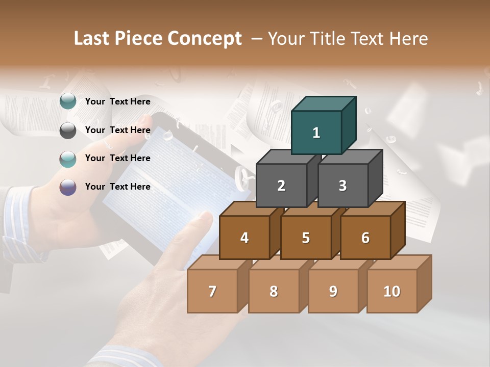 Older Sea White PowerPoint Template