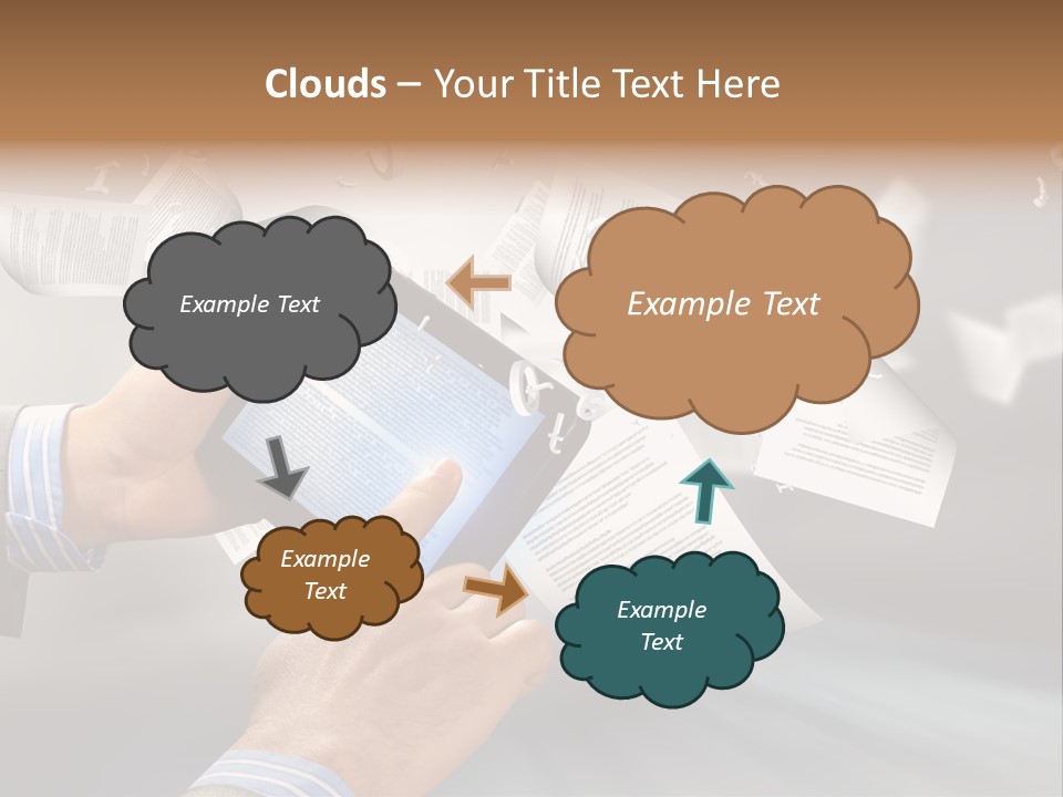 Older Sea White PowerPoint Template