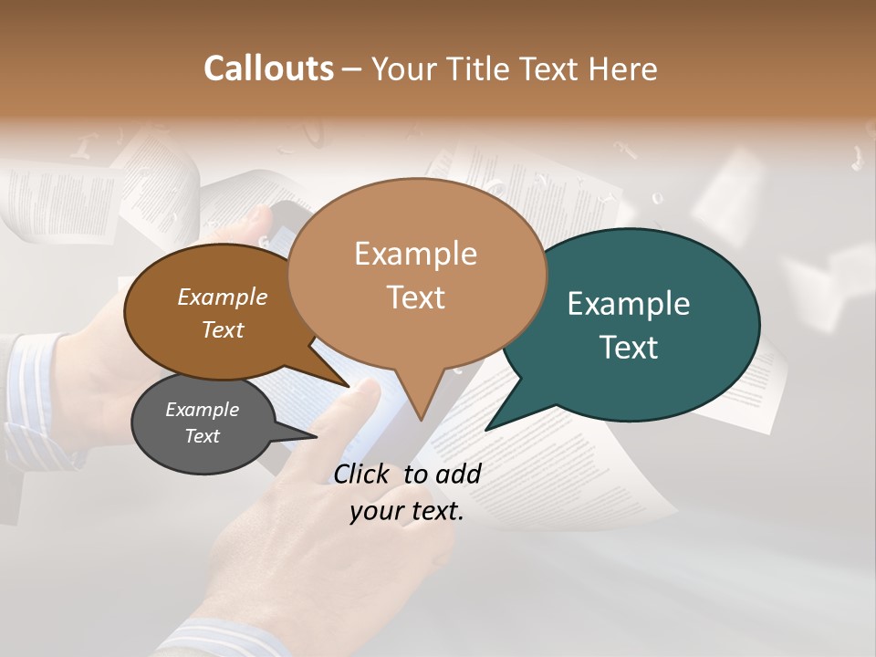 Older Sea White PowerPoint Template