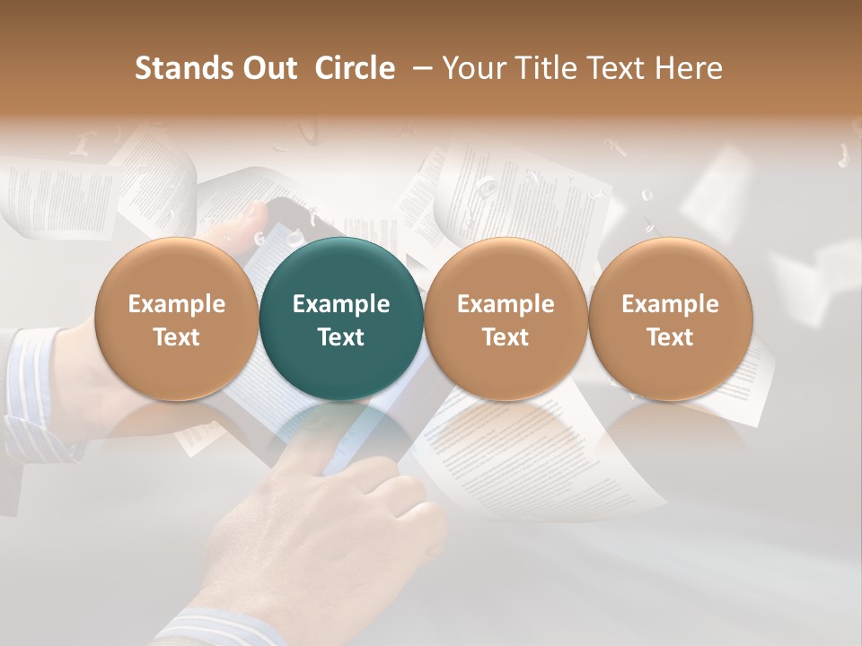 Older Sea White PowerPoint Template