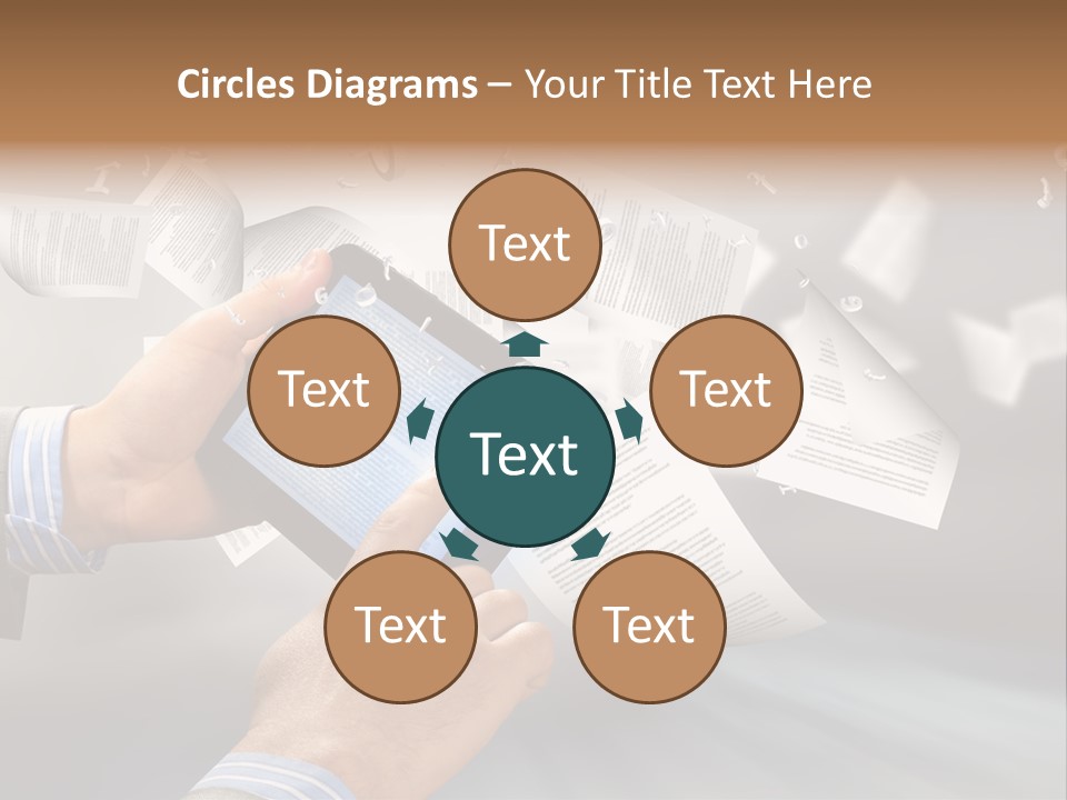 Older Sea White PowerPoint Template