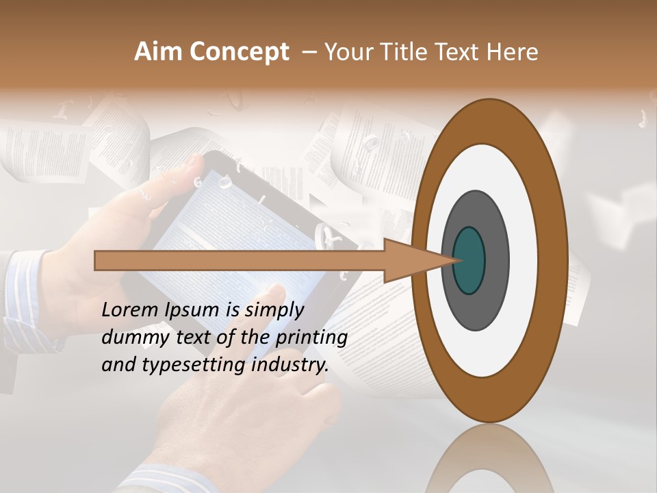 Older Sea White PowerPoint Template