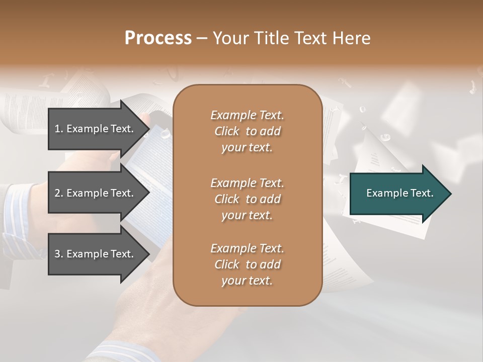 Older Sea White PowerPoint Template