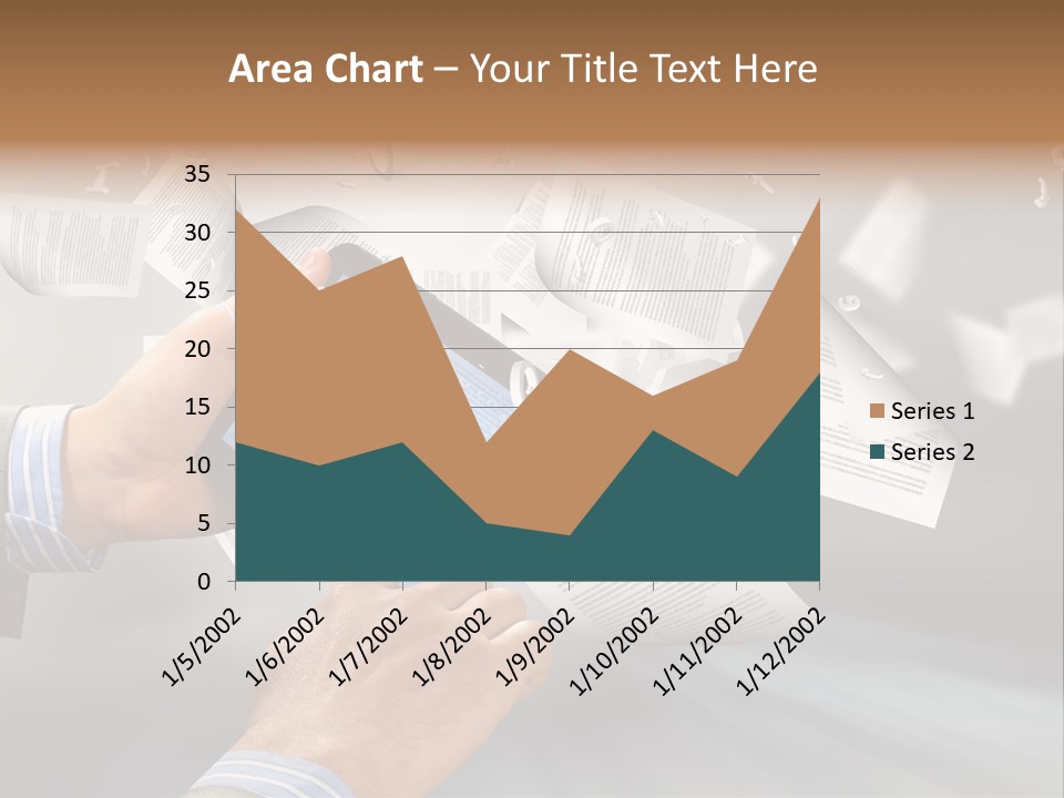Older Sea White PowerPoint Template