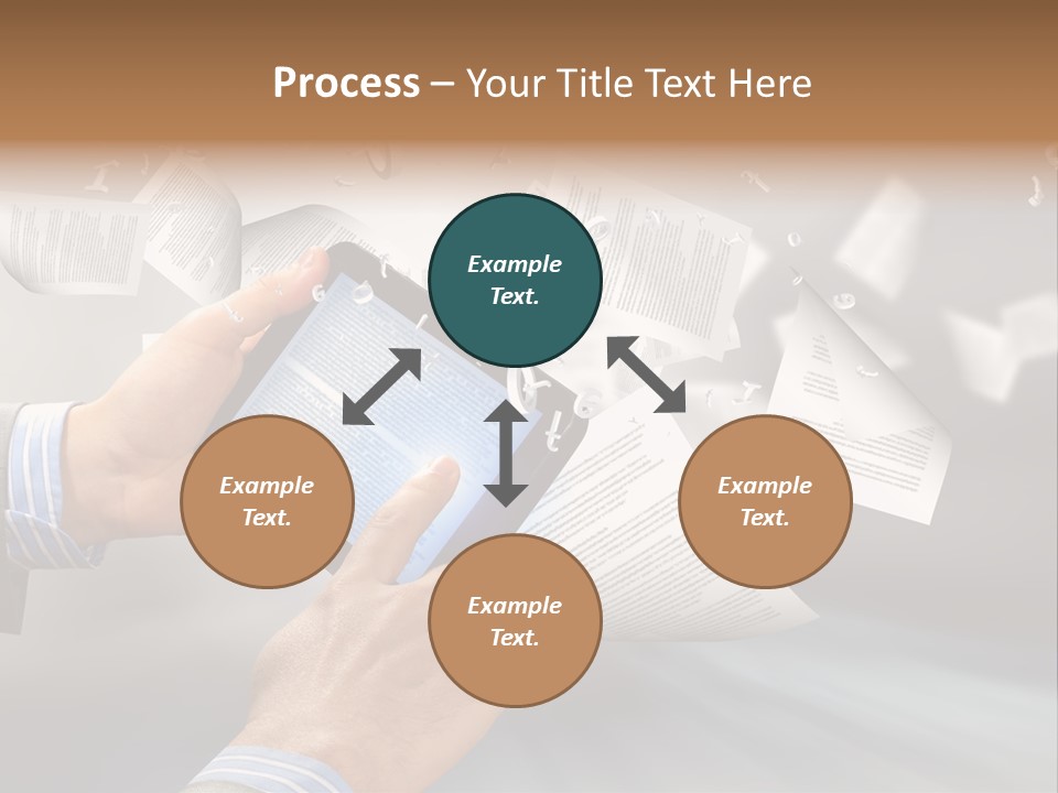 Older Sea White PowerPoint Template