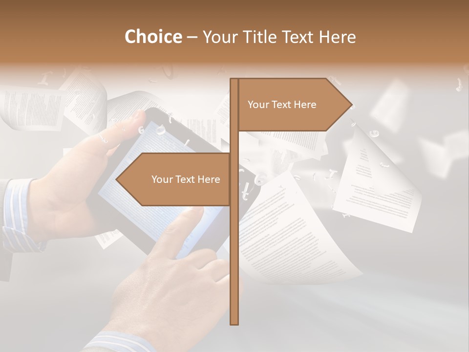 Older Sea White PowerPoint Template