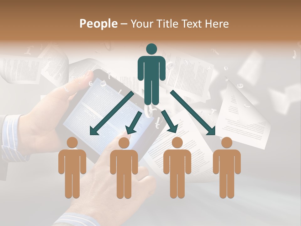 Older Sea White PowerPoint Template