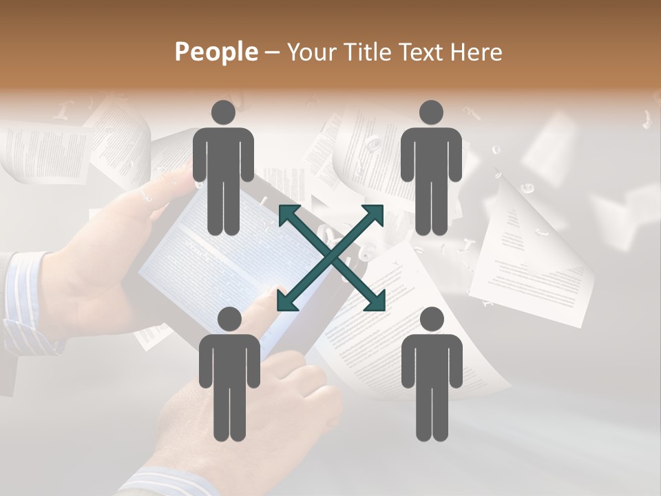 Older Sea White PowerPoint Template