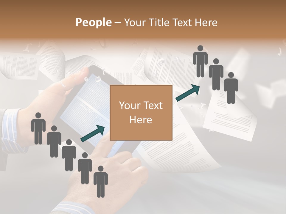 Older Sea White PowerPoint Template