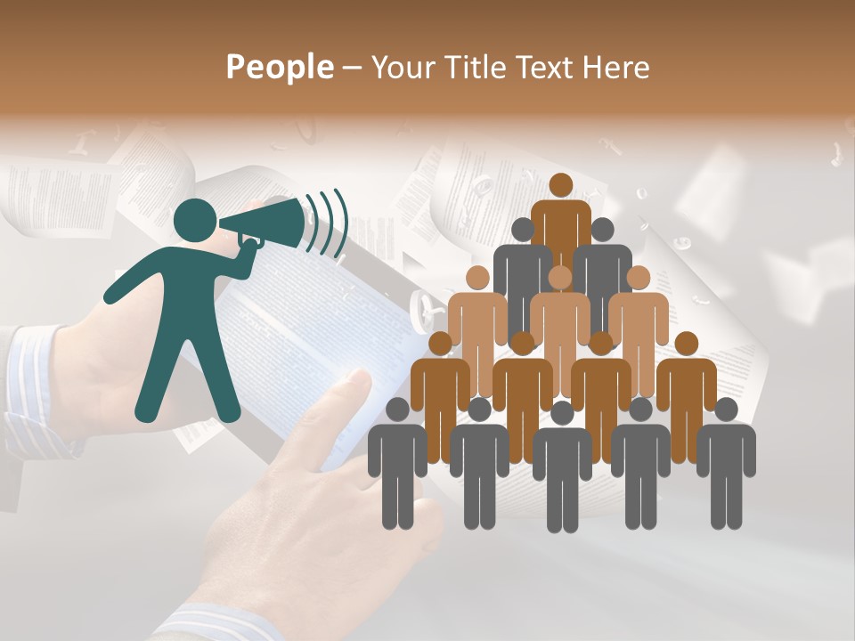 Older Sea White PowerPoint Template