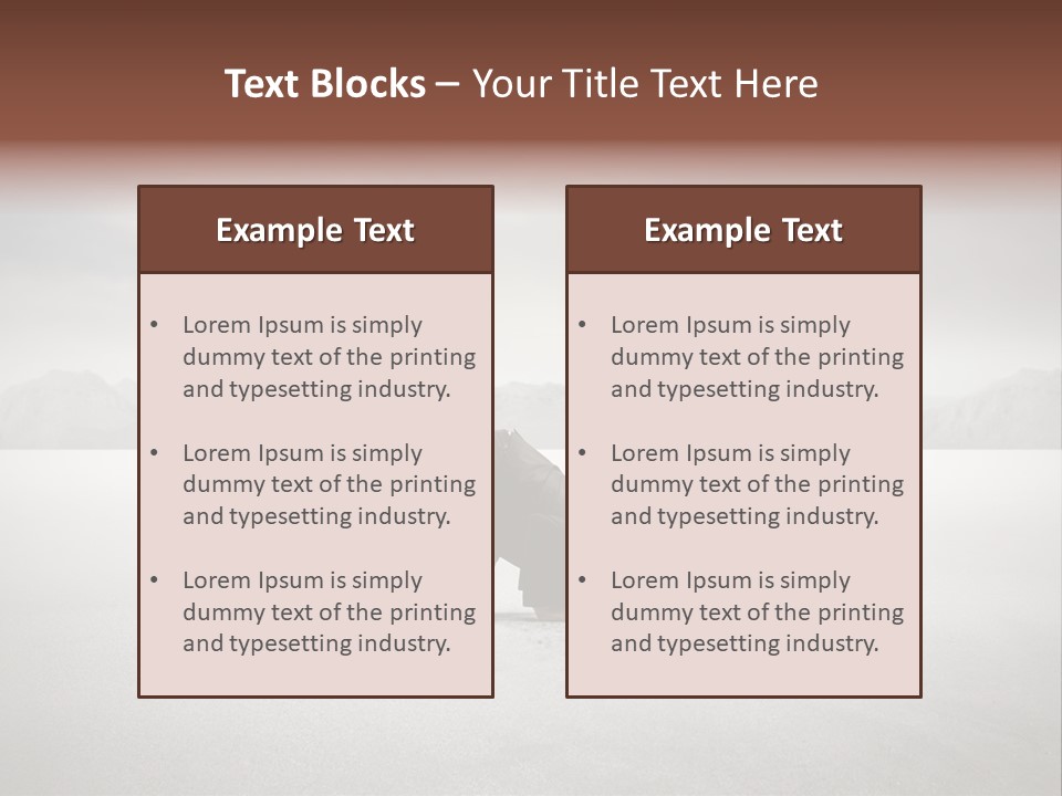 Pensioner Single Wellness PowerPoint Template
