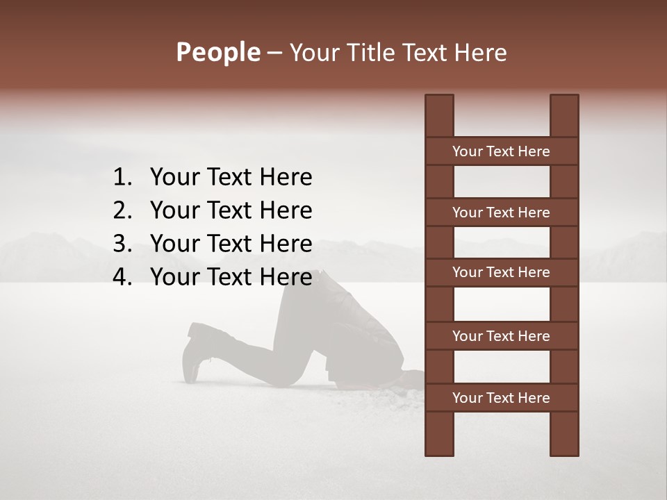 Pensioner Single Wellness PowerPoint Template