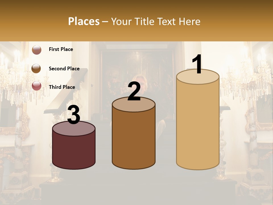 Caucasian Calm Mother PowerPoint Template