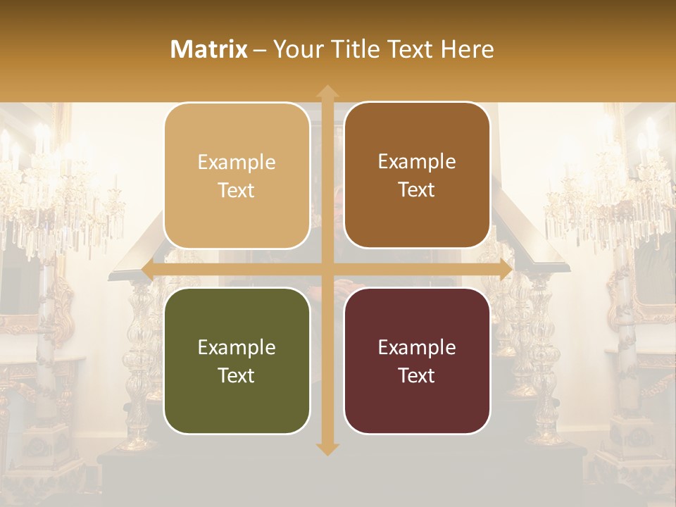 Caucasian Calm Mother PowerPoint Template