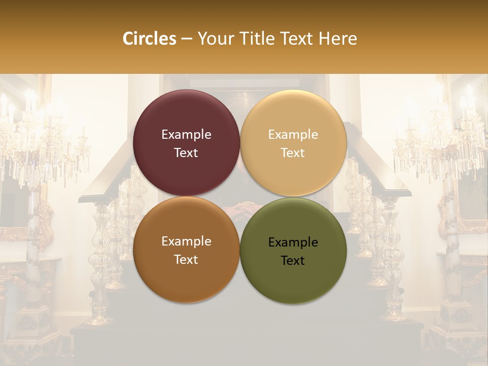 Caucasian Calm Mother PowerPoint Template