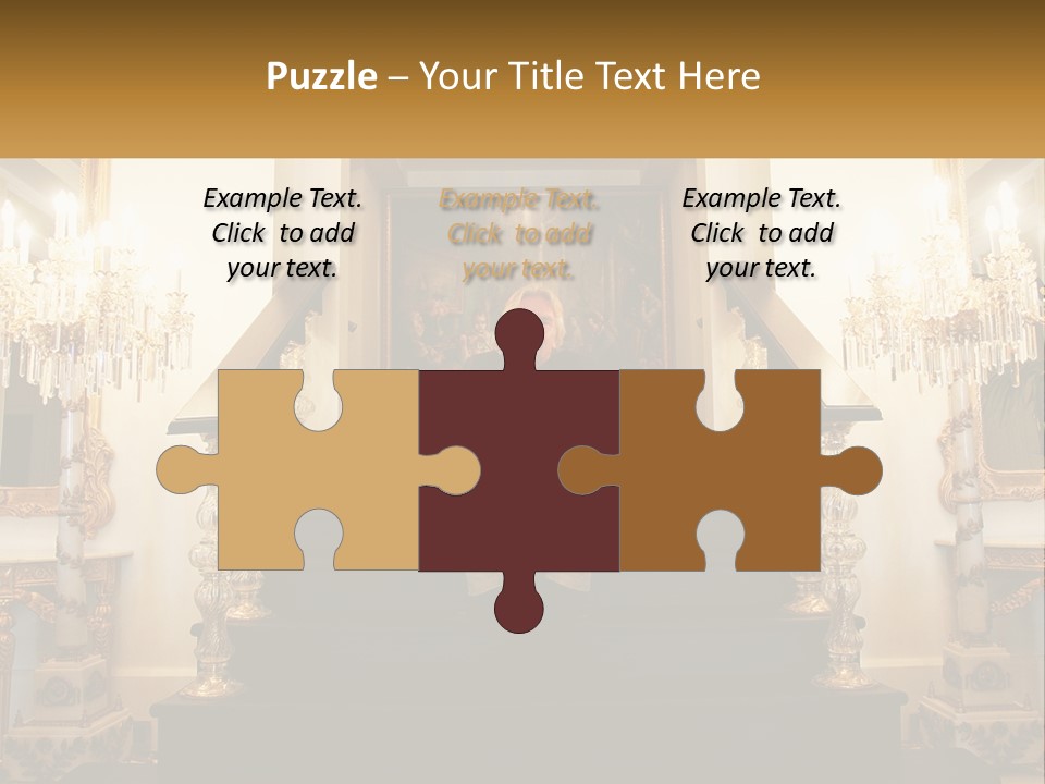 Caucasian Calm Mother PowerPoint Template