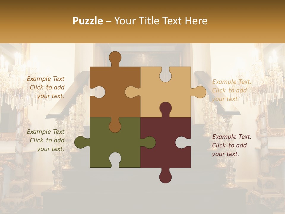 Caucasian Calm Mother PowerPoint Template