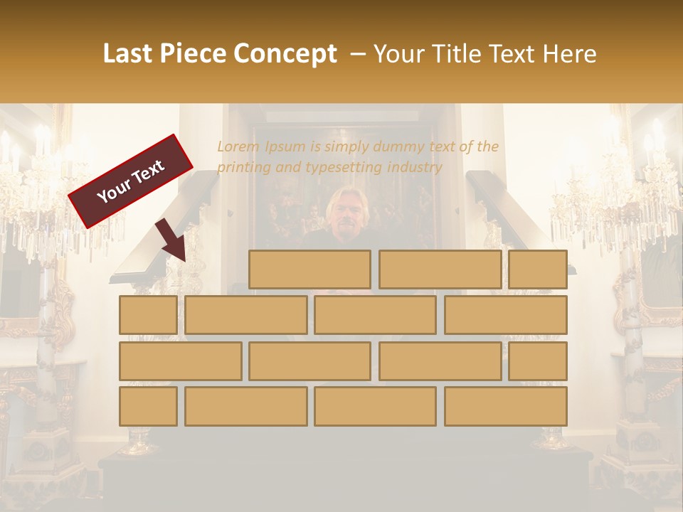 Caucasian Calm Mother PowerPoint Template
