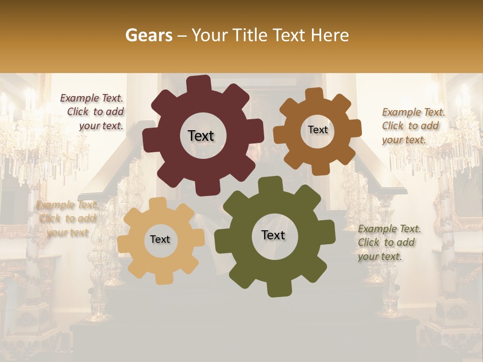 Caucasian Calm Mother PowerPoint Template