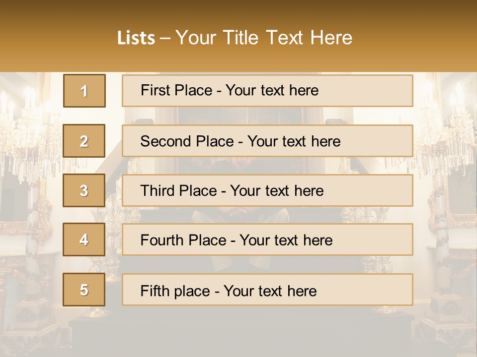 Caucasian Calm Mother PowerPoint Template
