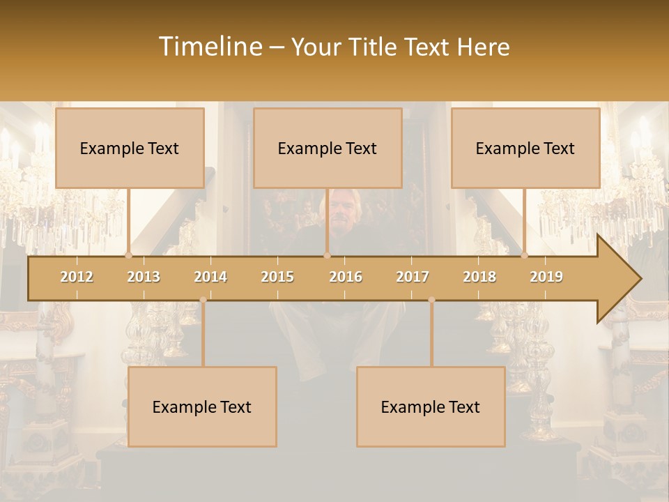 Caucasian Calm Mother PowerPoint Template