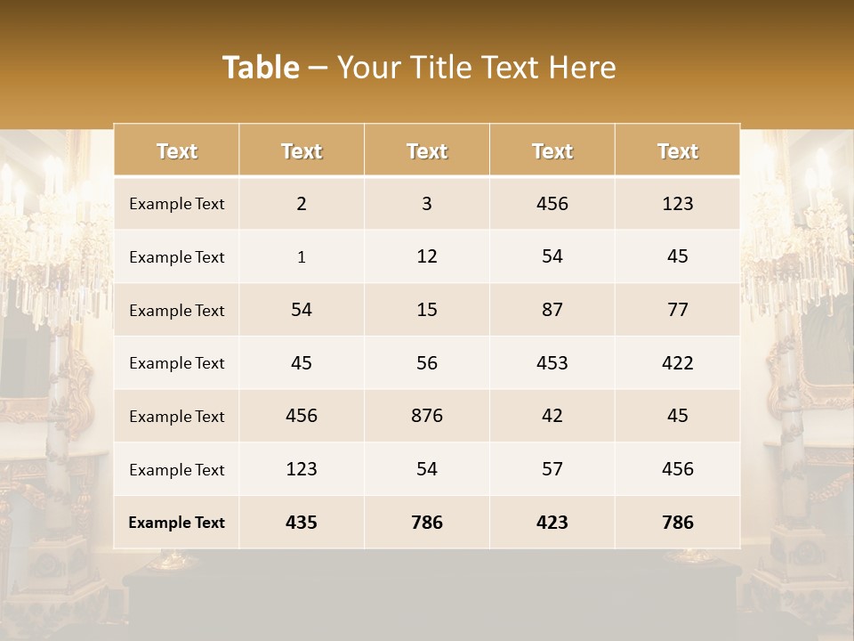 Caucasian Calm Mother PowerPoint Template
