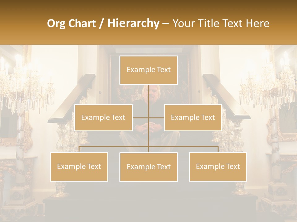 Caucasian Calm Mother PowerPoint Template