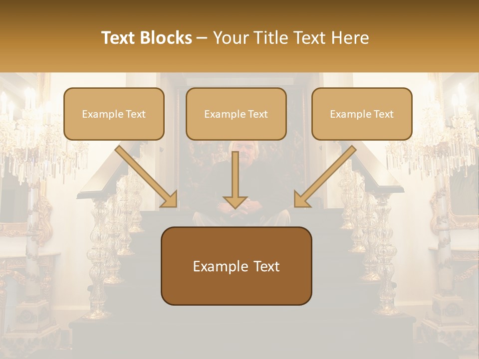 Caucasian Calm Mother PowerPoint Template