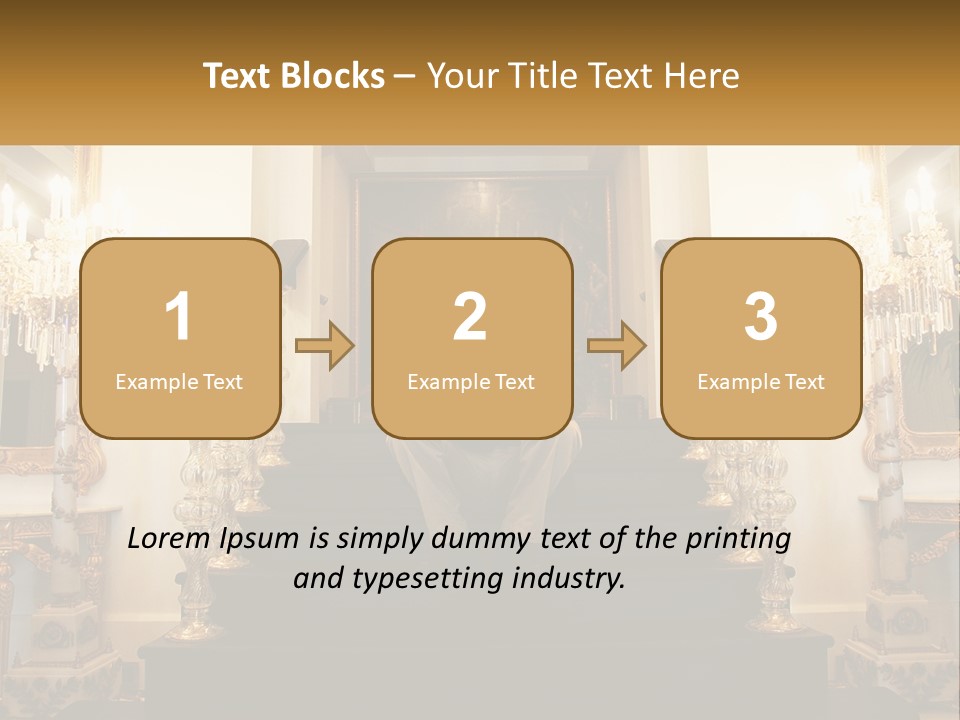 Caucasian Calm Mother PowerPoint Template