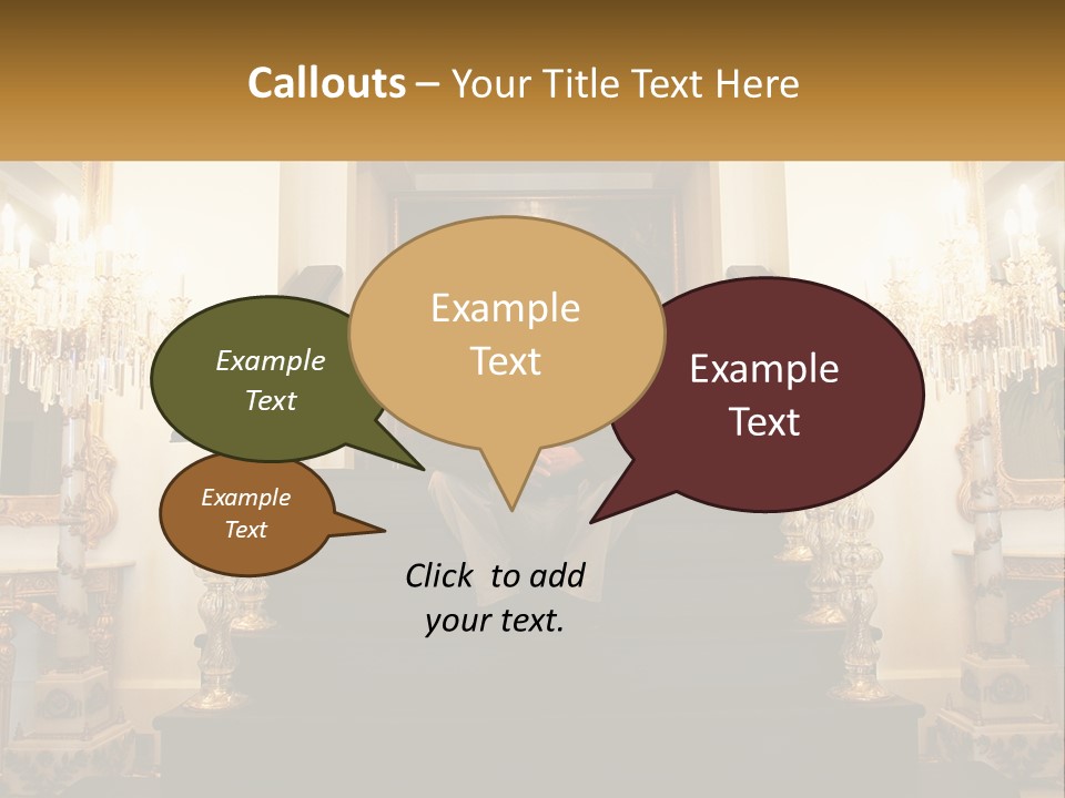 Caucasian Calm Mother PowerPoint Template