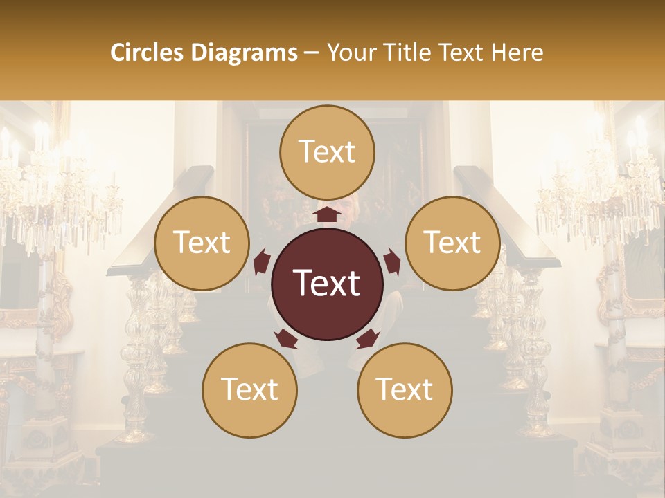 Caucasian Calm Mother PowerPoint Template