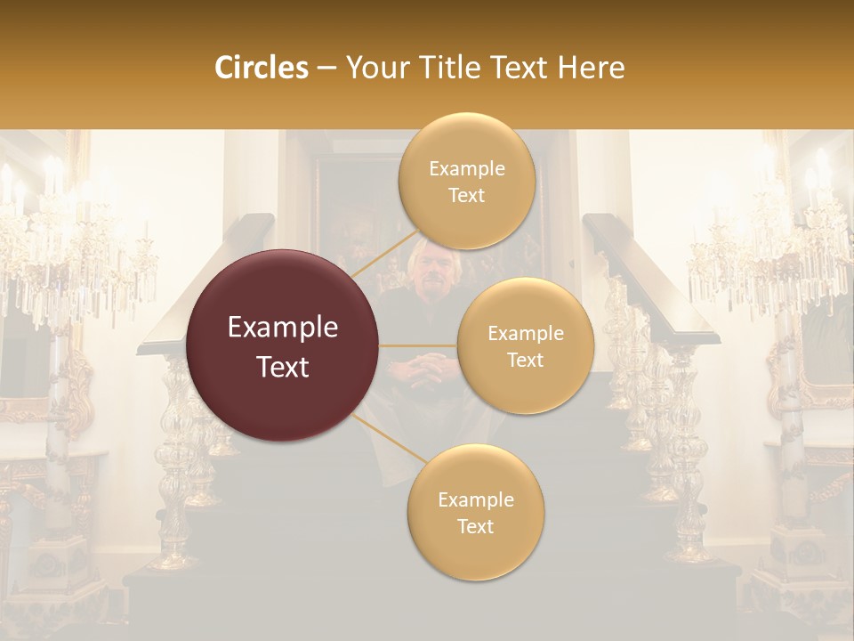 Caucasian Calm Mother PowerPoint Template