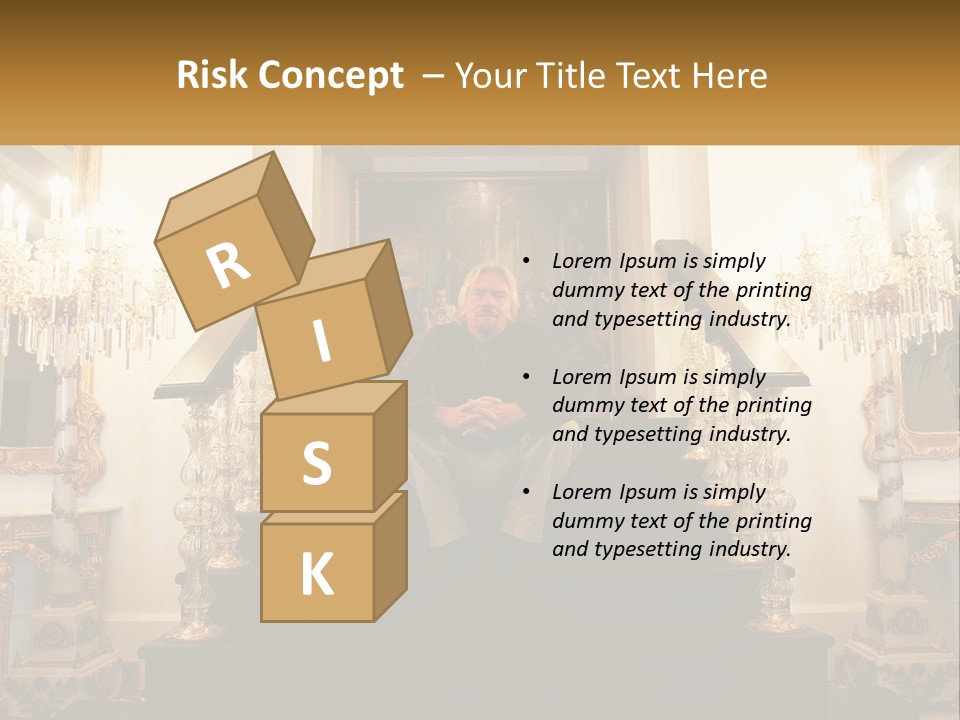 Caucasian Calm Mother PowerPoint Template