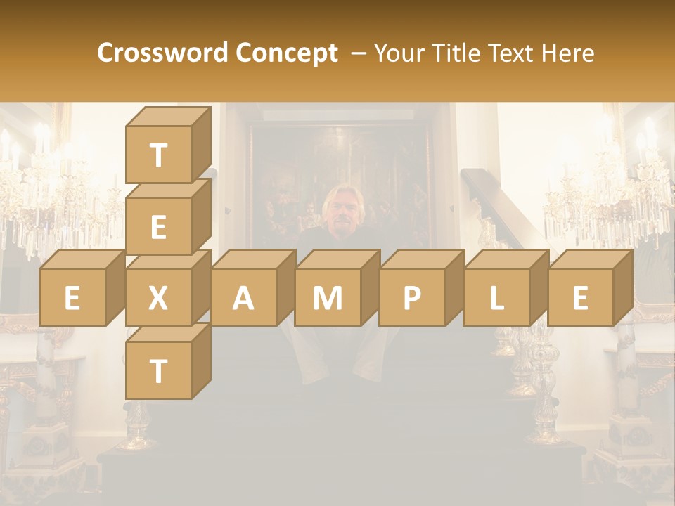 Caucasian Calm Mother PowerPoint Template