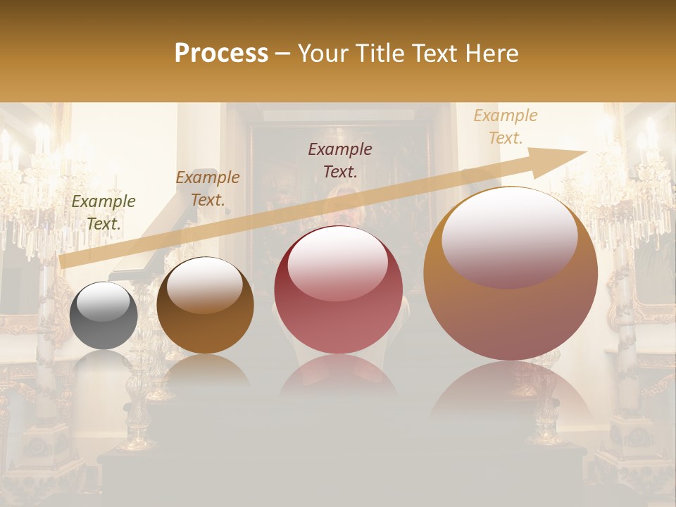 Caucasian Calm Mother PowerPoint Template