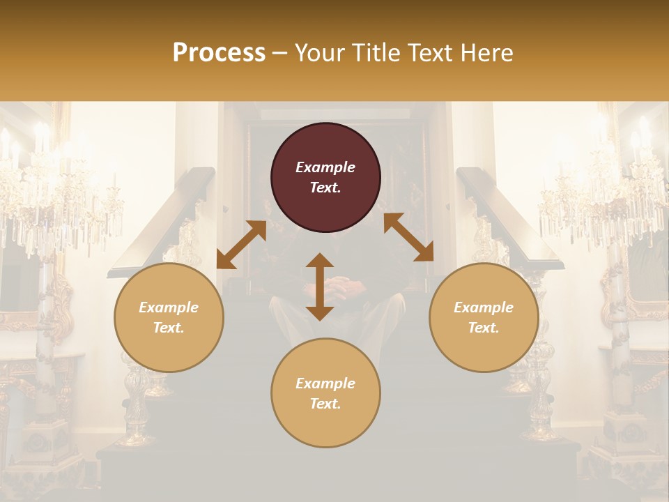 Caucasian Calm Mother PowerPoint Template