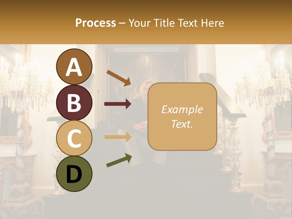 Caucasian Calm Mother PowerPoint Template