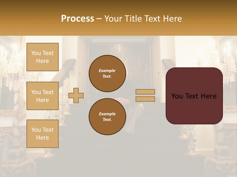 Caucasian Calm Mother PowerPoint Template