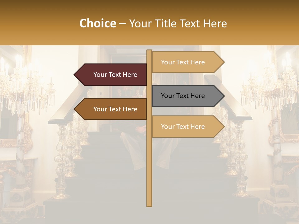 Caucasian Calm Mother PowerPoint Template