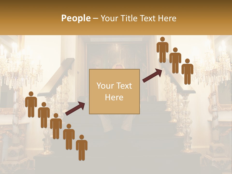 Caucasian Calm Mother PowerPoint Template