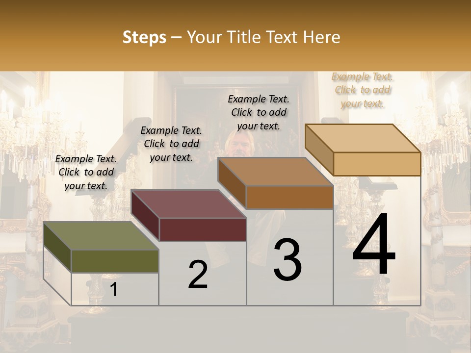 Caucasian Calm Mother PowerPoint Template