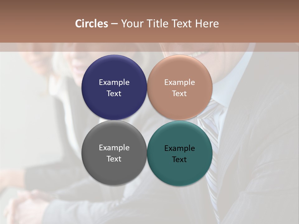 Single Woman Daughter PowerPoint Template