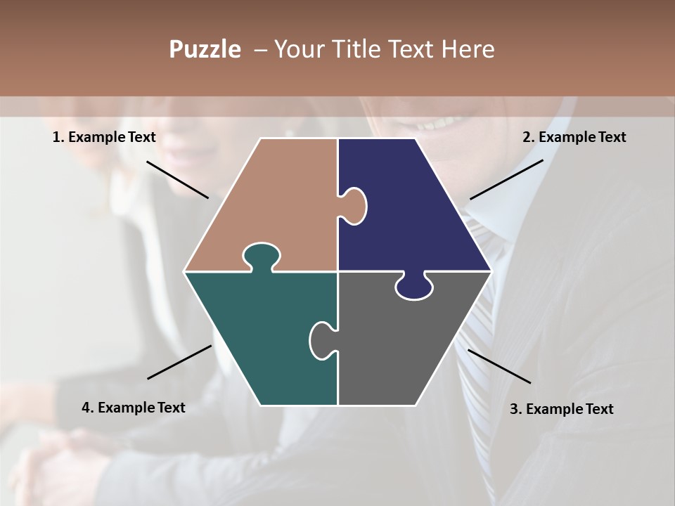 Single Woman Daughter PowerPoint Template