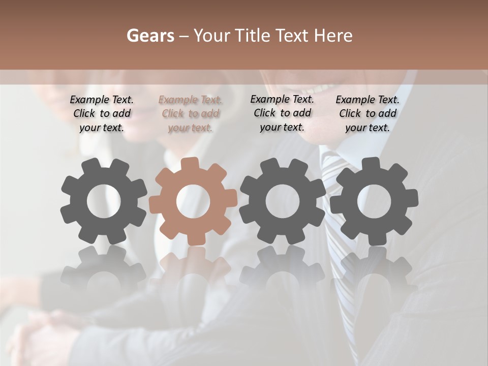 Single Woman Daughter PowerPoint Template